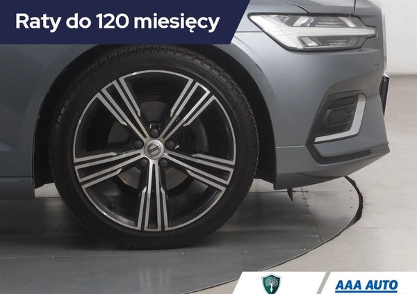 Volvo V60 cena 122000 przebieg: 72000, rok produkcji 2020 z Władysławowo małe 326